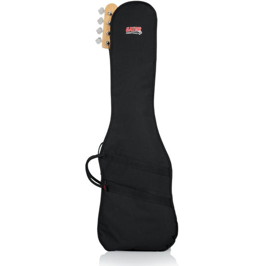 Gator GBE-BASS Economy Gig Bag for Bass Guitars with Shoulder Strap and Fabric Handle (GBE BASS)