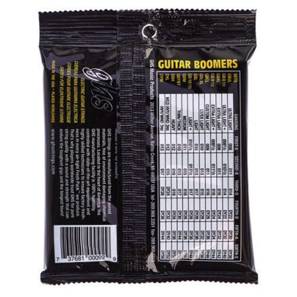 GHS Strings GBCL Boomers Electric Guitar String Set - Custom Light Gauge (09-46)