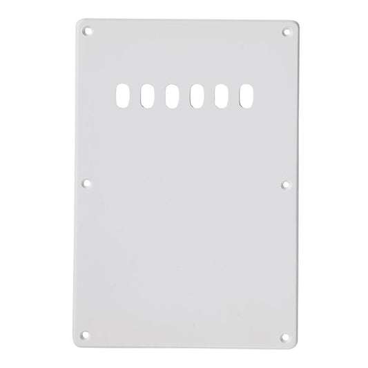 Guitar Tech GT565 Backplate Cover for Electric Guitar - White (GT 565)