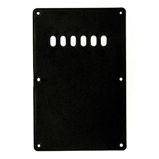 Guitar Tech GT566 Backplate Cover for Electric Guitar - Black (GT 566)