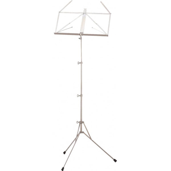 Hamilton KB301F-NK Three Section Nickel Plated Music Stand With Bag (KB301) (KB301F)
