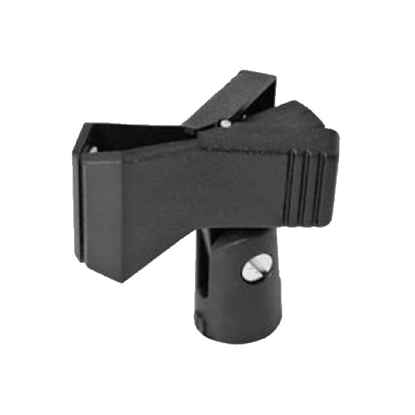 Hamilton KBC1M Universal Clip Microphone Holder with Brass Threads Mic Stand Adapter (KBC1)