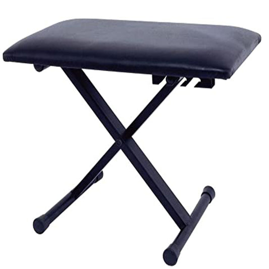 Hamilton KB505K Adjustable Keyboard Digital Piano Throne Bench Chair Black (KB505)