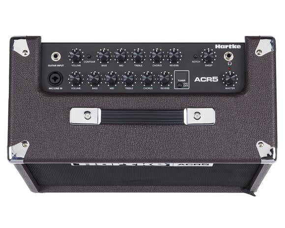 Hartke ACR5 50 Watt Acoustic Guitar Amp with Chorus and Reverb Speaker Amplifier (ACR 5)