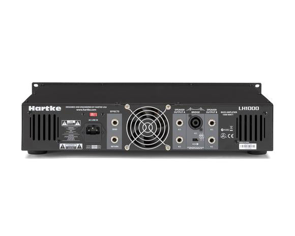 Hartke LH1000 1000 Watt Speaker Amplifier Bass Guitar Amp Head (LH 1000)