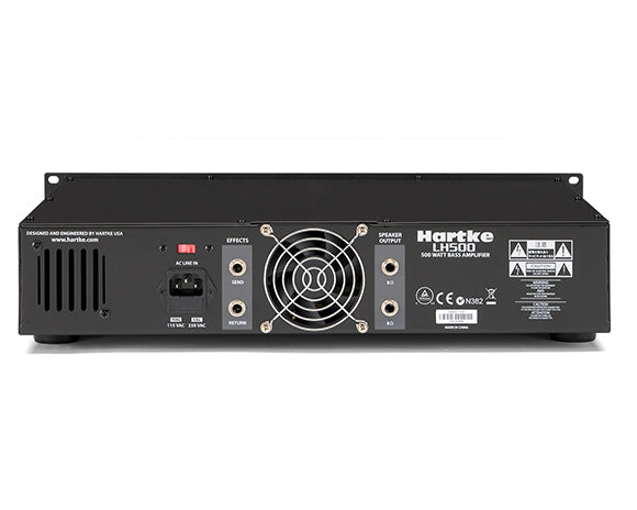Hartke LH500 500 Watt Speaker Amplifier Bass Guitar Amp Head (LH 500)