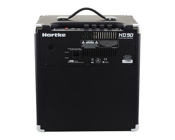 Hartke HD50 50 Watt 10 Inch Bass Combo Amp HyDrive Speaker Amplifier (HD 50)