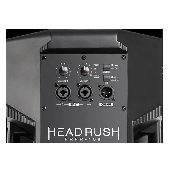 HeadRush FRFR-108 2000 Watt 1X8 Inch Powered Guitar Amplifier Cabinet Speaker (FRFR108 FRFR 108)
