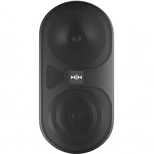HH Electronics TNi-W4 4 Inch Tessen Wall Mount Passive Speaker with 4 Power Tappings Ranging Each - Black (TNiW4 TNi W4)
