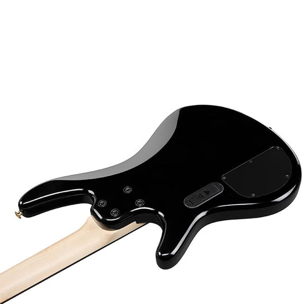 Ibanez GSR200PC Electric Bass Guitar with Purpleheart Fretboard - Transparent Pale Black Burst