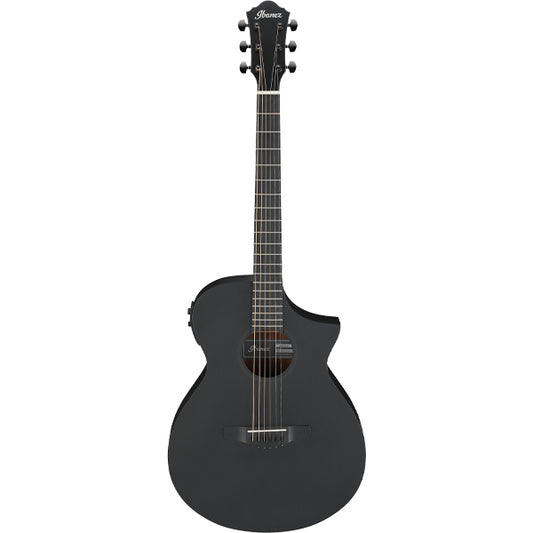Ibanez AEWC13 Spruce Top AEWC Acoustic Electric Guitar - Weathered Black Open Pore