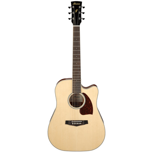 Ibanez PF16WCE Spruce Top Dreadnought Cutaway Body Acoustic Electric Guitar - Natural High Gloss (PF16 WCE)