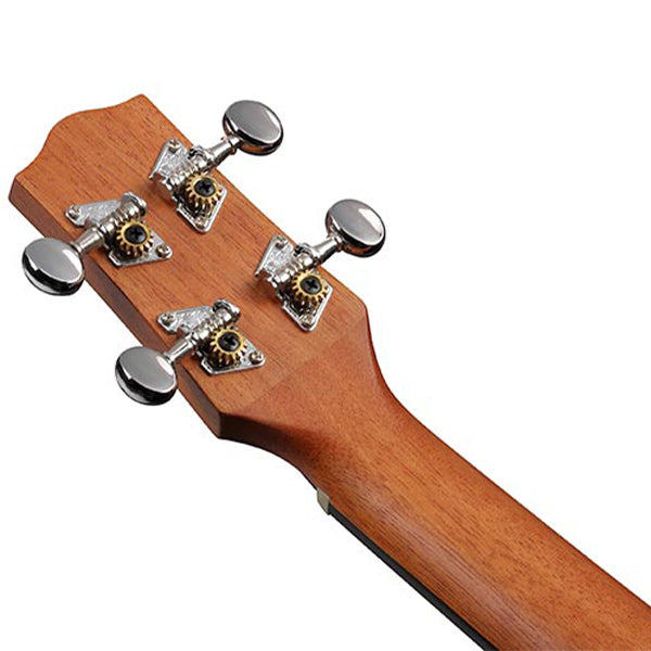 Ibanez UKS100 4 String Soprano Body Acoustic Ukulele - Open Pore Natural (UKS 100)