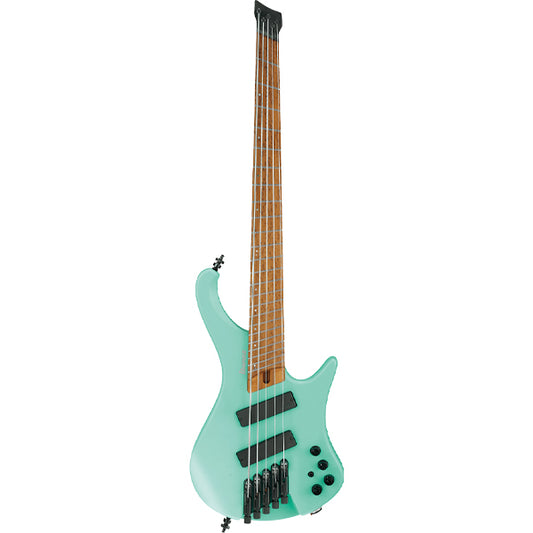Ibanez EHB1005MS American Basswood Body Electric Bass Guitar Bartolini BH2 Pickup with Maple Fretboard - Sea Foam Green Matte