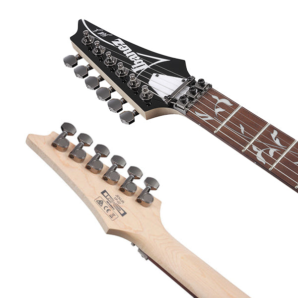 Ibanez JEMJR Steve Vai Signature Solid Meranti Body Electric Guitar - Black
