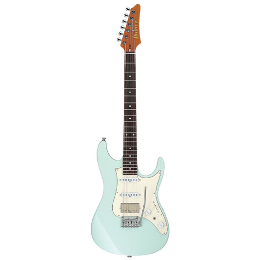 Ibanez AZ2204NW Alder Body Prestige Electric Guitar with HSS Pickup and Rosewood Fingerboard - Mint Green