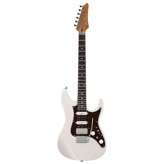 Ibanez AZ2204N Alder Body Prestige Electric Guitar with HSS Pickup and Gotoh Tremolo - Antique White Blonde