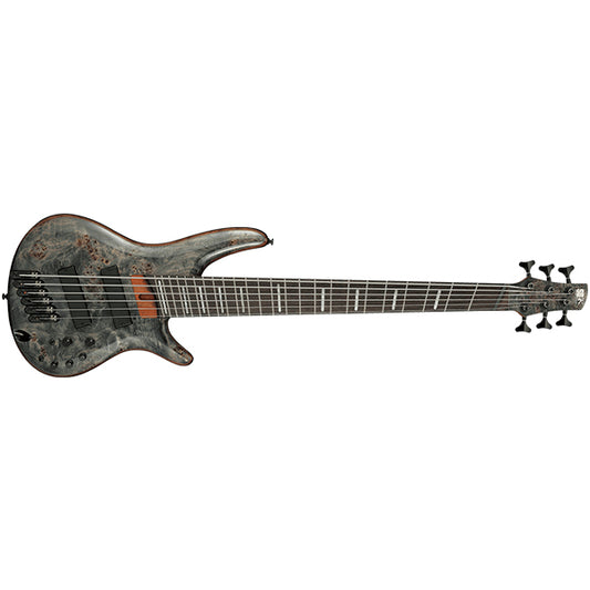 Ibanez SRMS806 6 String Okoume Body Electric Bass Guitar - Deep Twilight (SRMS 806)