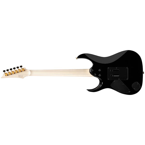Ibanez RGA622XH African Mahogany Body Electric Guitar HH Pickups and Tremolo - Black (RGA622 XH)