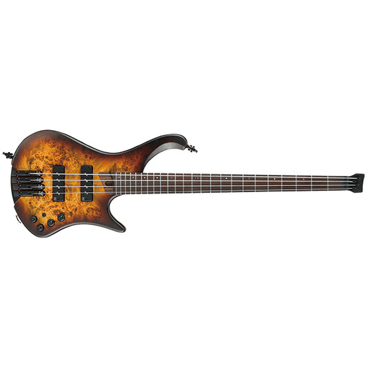 Ibanez EHB1500 African Mahogany Body Electric Bass Guitar - Dragon Eye Burst Flat (EHB1500-DEF)