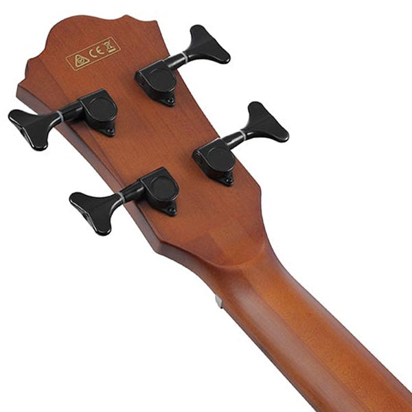 IBANEZ AEGB30E Mahogany Body Acoustic Electric Guitar Bass - Natural High Gloss