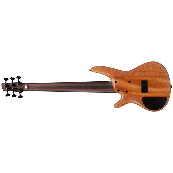 Ibanez SR1356B African Mahogany Body Electric Bass Guitar with Passive Pickup - Dual Mocha Burst Flat