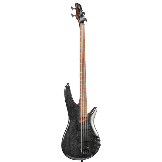 Ibanez SR500E 4 String Okoume Body Electric Bass TV Fuzz Black (SR 500E SR500E-TVB)