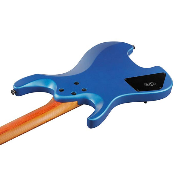 Ibanez Q52 Nyatoh Body Electric Guitar with HH Pickup and Roasted Birdseye Maple Fingerboard - Laser Blue Matte