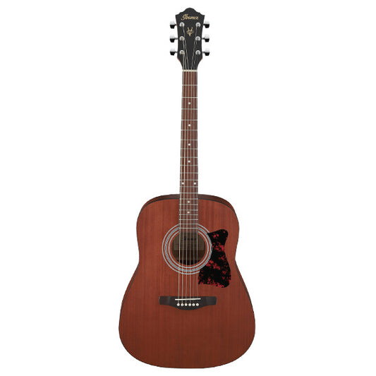 Ibanez V54NJP Jampack Dreadnought Acoustic Guitar Open Pore Sapele (V54NJP-OPN)
