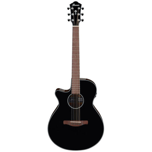 Ibanez AEG50L AEG Body Spruce Top Acoustic Electric Guitar with AEQ TTS Preamp Black High Gloss (AEG50L-BKH)