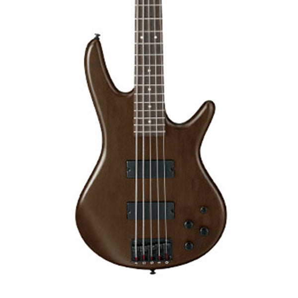 Ibanez GSR205B-WNF Standard 5 String Mahogany Electric Bass Guitar Walnut Flat (GSR205B)