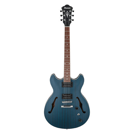Ibanez AS53-TBF Semi Hollow Body Sapele Top Transparent Blue Flat Electric Guitar (AS53)