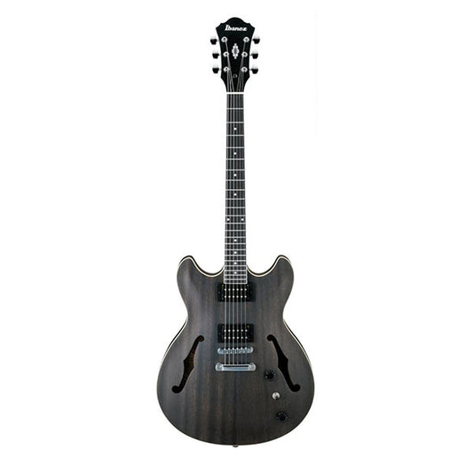 Ibanez AS53-TKF Artcore Hollow Body Sapele Top Transparent Black Flat Electric Guitar (AS53)