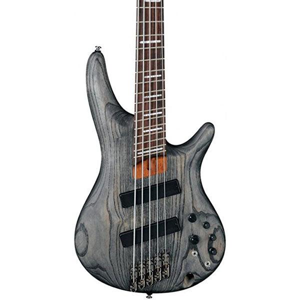 Ibanez SRFF805-BKS 5 String Electric Bass Workshop Guitar Black Stained (SRFF805-BKS)