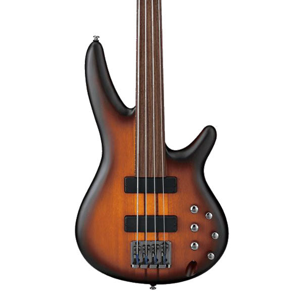 Ibanez SRF700-BBF Mahogany Wing Body 4 String Workshop Fretless Electric Bass Guitar Brown Burst Flat ( SRF700-BBF)