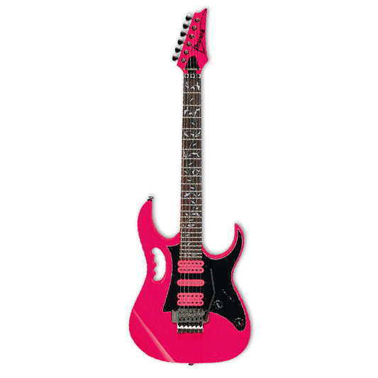 Ibanez JEMJRSP Steve Vai Solid Mahogany Body Meranti Electric Guitar - Pink (JEMJR SP)