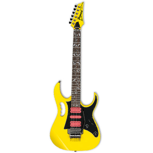 Ibanez JEMJRSP Steve Vai Solid Mahogany Body Meranti Electric Guitar - Yellow (JEMJR SP)
