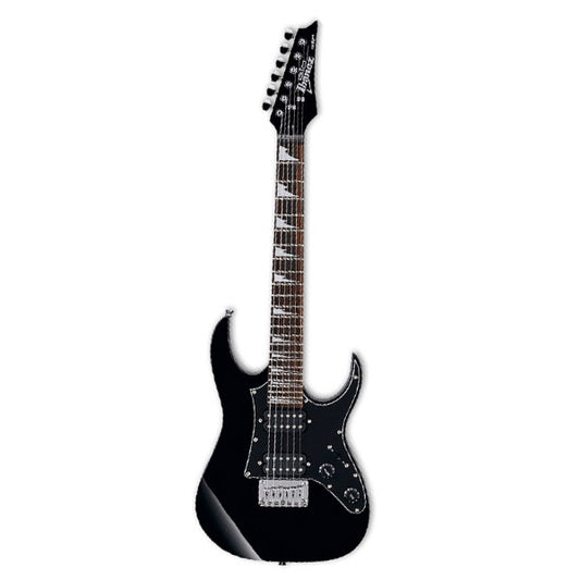 Ibanez GRGM21-BKN RG miKro Basswood Solid Body Electric Guitar Black Night (GRGM21)