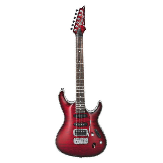 Ibanez SA360QM-TRB Mahogany Body Maple Top Electric Guitar Transparent Red Burst (SA360QM)