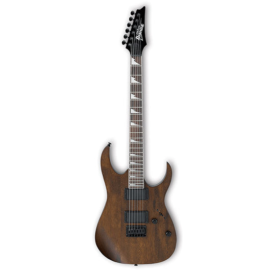 Ibanez GRG121DX-WNF Poplar Mahogany Solid Body Electric Guitar Walnut Flat (GRG121DX)