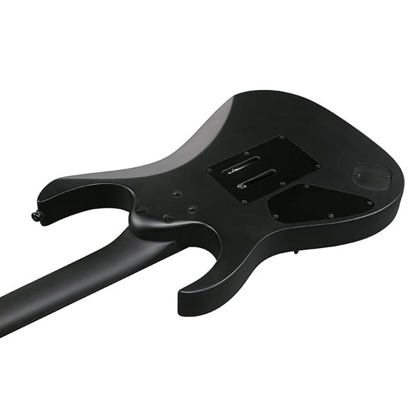 Ibanez RGRB620-BKF Nyatoh Solid Body Ebony FB Electric Guitar - Black Flat