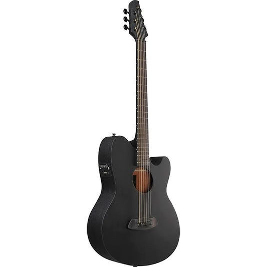 Ibanez TCY621-BOT Talman Double Cutaway Body Acoustic Electric Guitar - Black Out (TCY621)