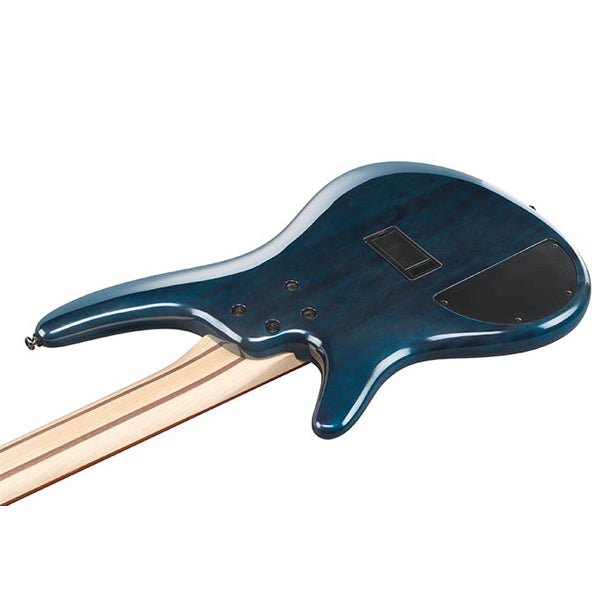 Ibanez SR405EQM-SCB 5 String Nyatoh Body Quilted Maple Top - Stained Cosmic Blue Starburst (SR405EQM)