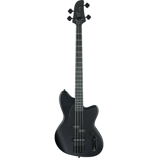 Ibanez TMB420B-BKF 4 String Okoume Body Electric Bass Guitar - Black Flat (TMB420B)
