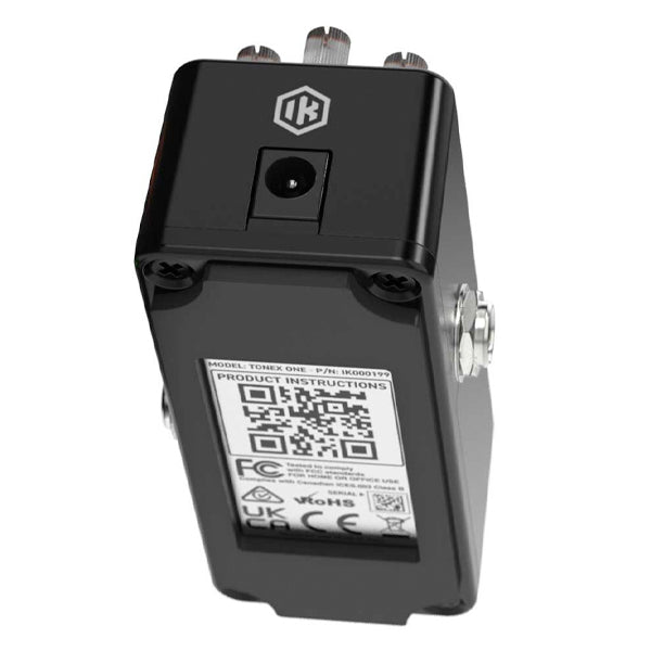 IK Multimedia TONEX ONE Stereo Amp Cab Effect Modeling Pedal for Guitar and Bass