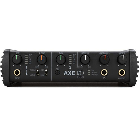 IK Multimedia AXE I/O SOLO 2X3 USB Guitar Audio Interface with Pickup Selector and Mic Preamp