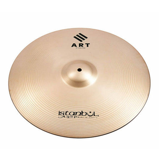 Istanbul Agop Cymbals 18" ART Crash Ride Cymbal - Made in Turkey (ARTCR18 ART CR18)