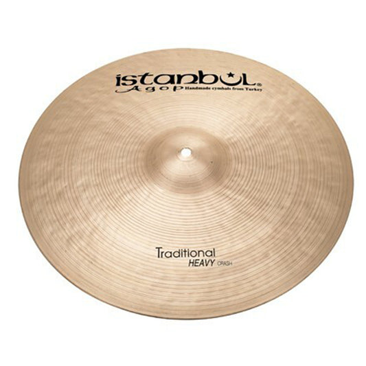 Istanbul Agop Cymbals Traditional Heavy Crash Cymbal - Made in Turkey (HVC16 HVC17 HVC18 HVC19 HVC20)
