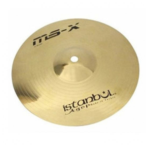 Istanbul Agop Cymbals 10" MS-X Splash Cymbal - Made in Turkey (MSXSP10 MSX SP10)