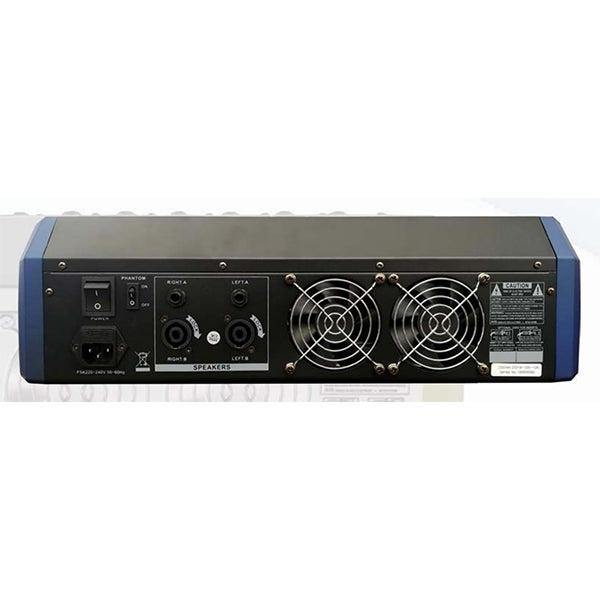 IVA PM-8270 2 X 270 Watt 8 Channel RMS Powered Mixer with USB, Bluetooth and Effect (PM8270)